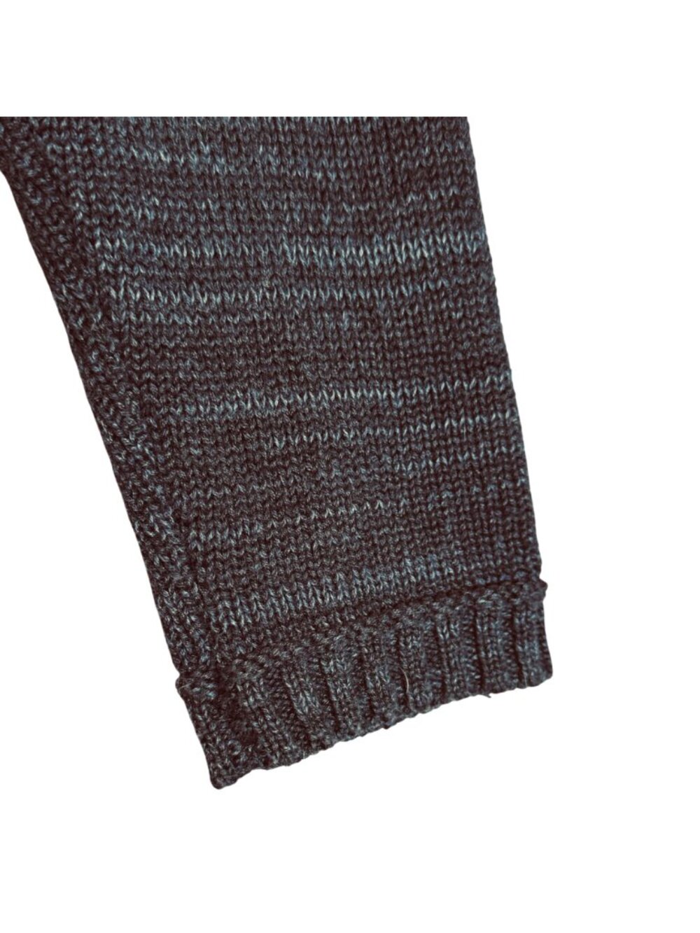 Boho Whimsygoth Waterfall Style Cardigan Shawl Collar Women's M Blue Gray Black - Picture 5 of 7
